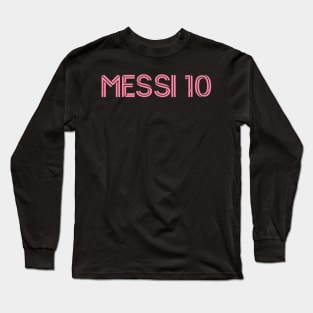 Messi Inter miami Long Sleeve T-Shirt